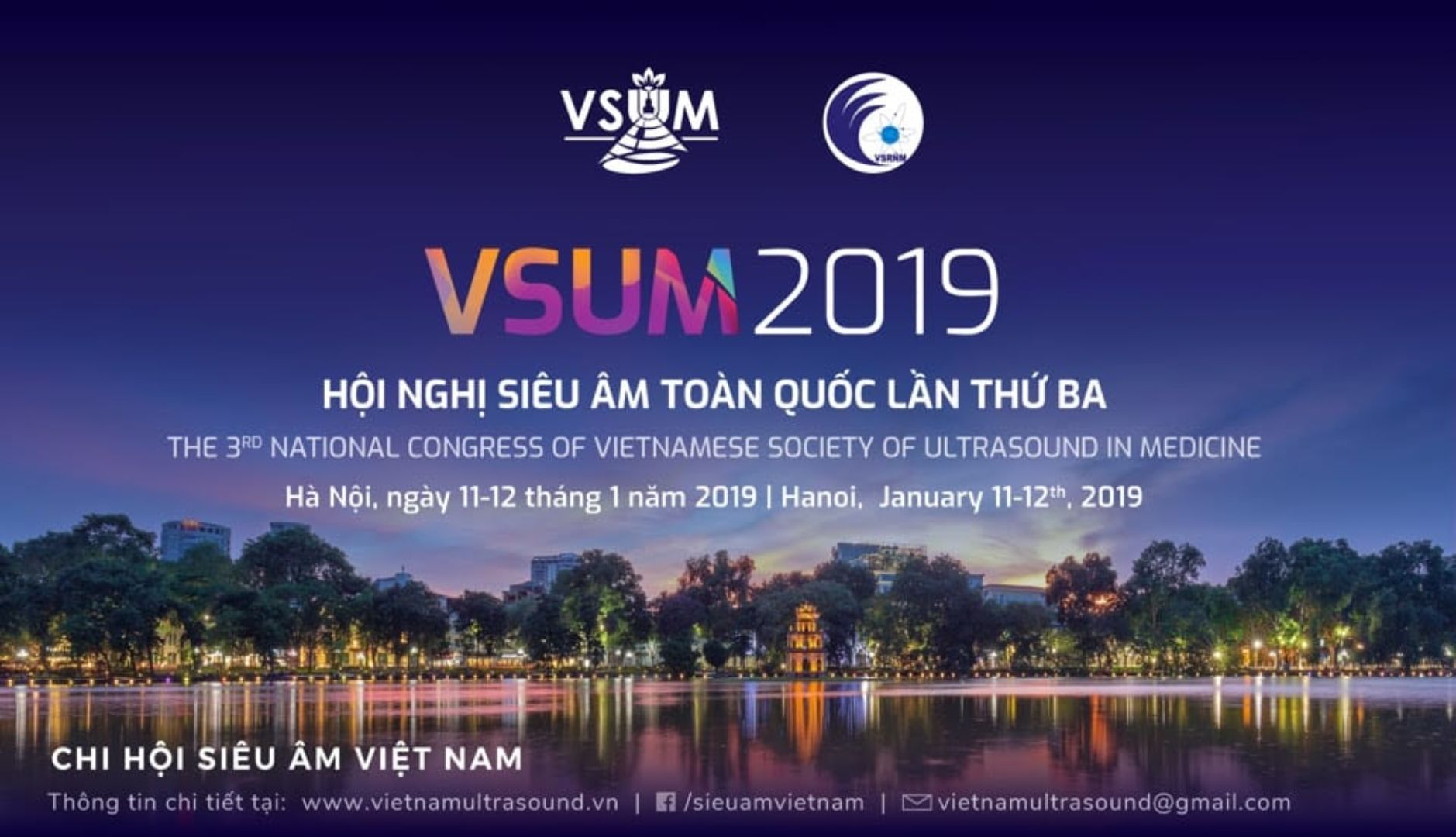 Hội nghị siêu âm toàn quốc lần 3 (VSUM 2019) 